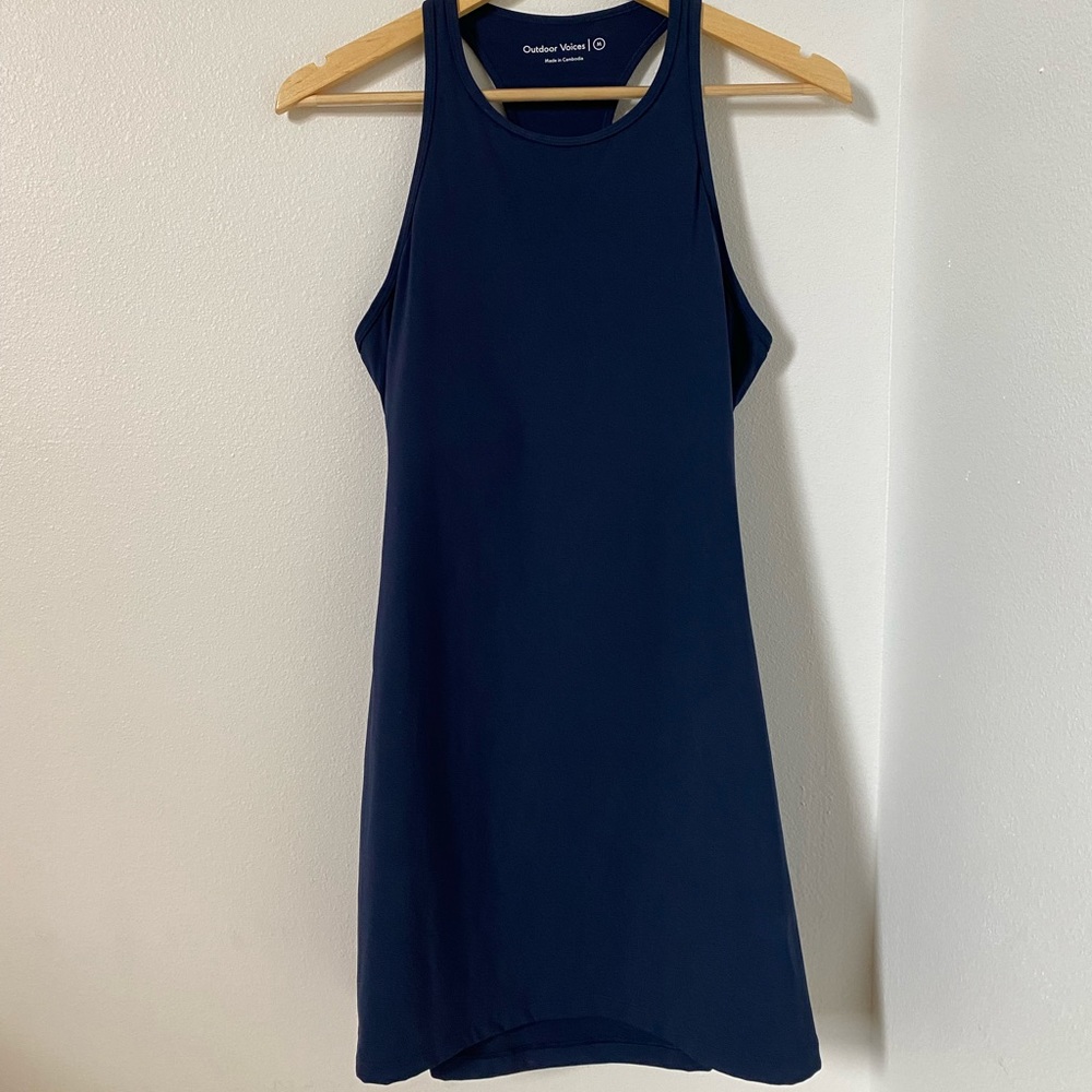 Outdoor Voices Racerback Dress - Navy in Medium